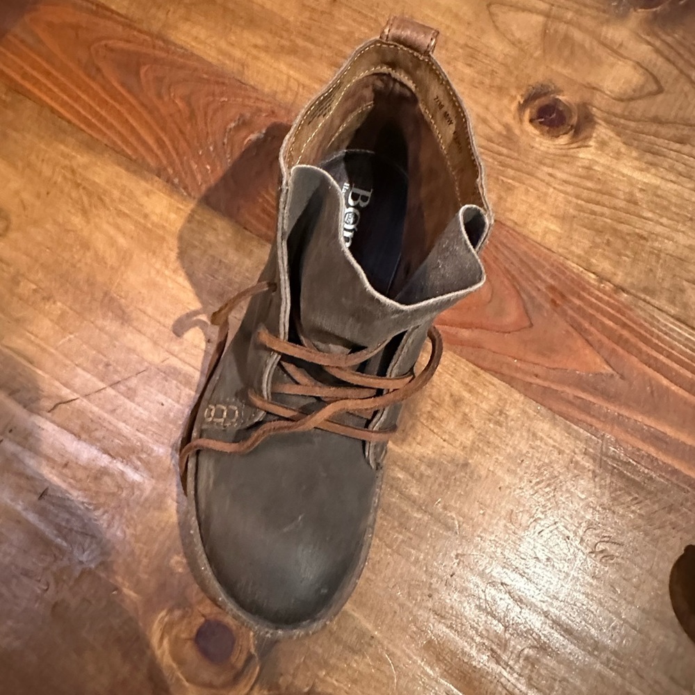 Born Temple, Brown Leather Shoes. Ready to walk it out🌲🎶 - Picture 4 of 6